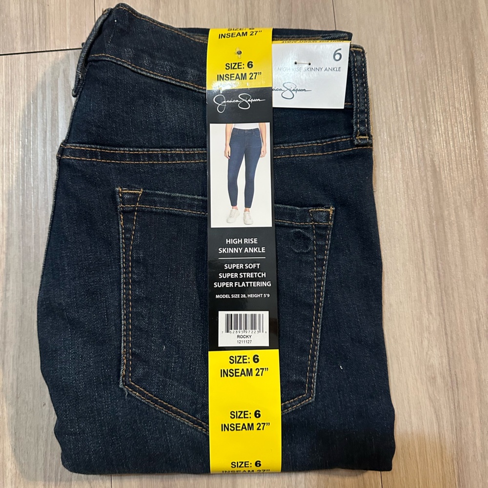 Jessica Simpson High Rise Skinny Ankle